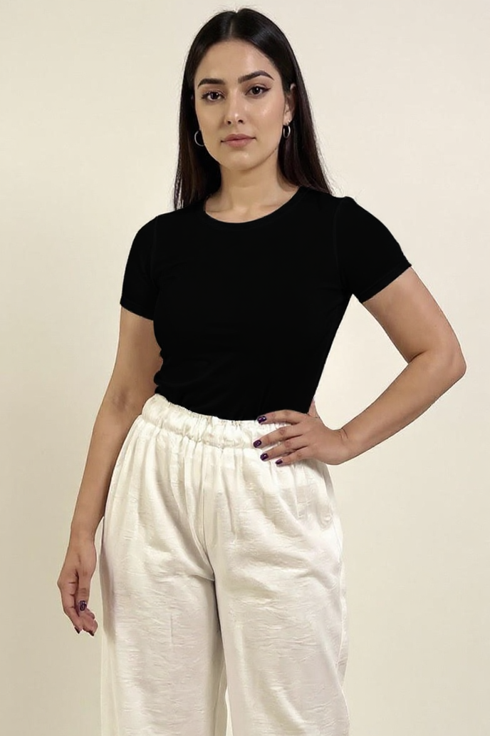 Short Sleeve Slim - Black