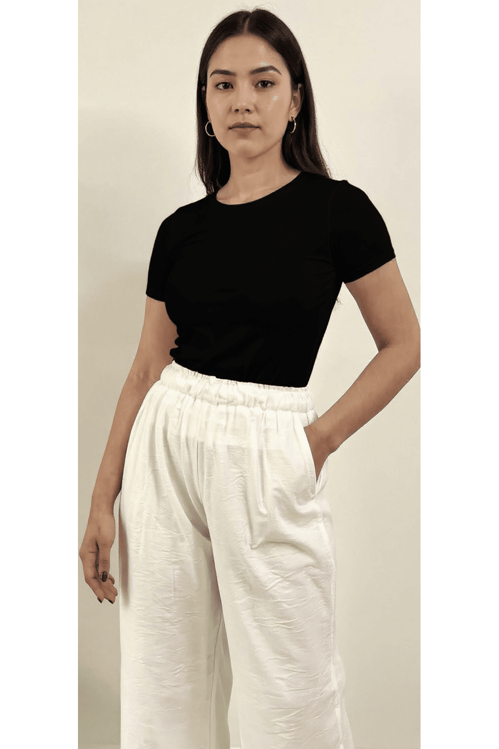 Short Sleeve Slim - Black