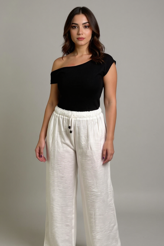 One Shoulder Slim - Black